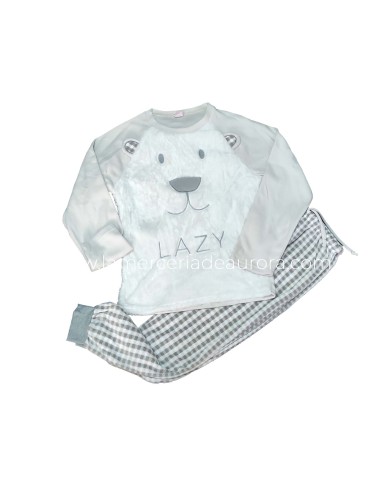 Pijama lago mujer invierno "Lazy" de Fabianni