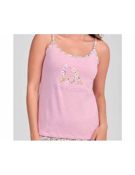 Pijama mujer DON ALGODÓN DA26S421