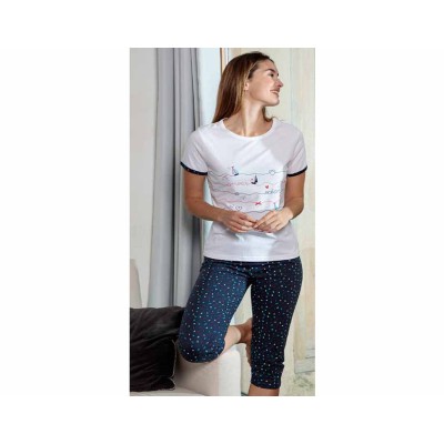 Pijama pirata mujer 6024 de Muslher