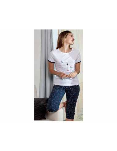 Pijama pirata mujer 6024 de Muslher