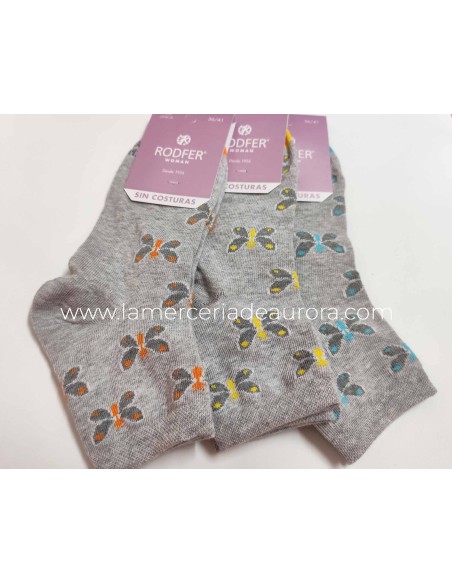 Calcetines 5144 de Rodfer - NARANJA - AMARILLO - TURQUESA