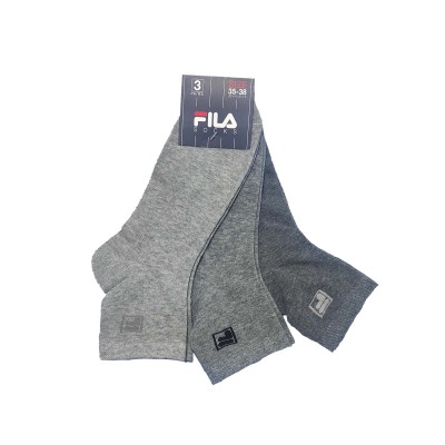Calcetines deporte tobilleros Misty grey (pack 3 pares)...