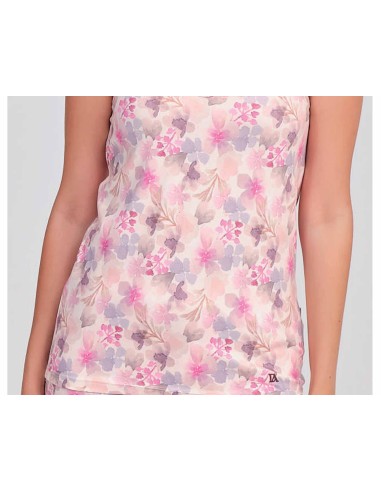 Pijama corto mujer "Acuarela floral" 438 de Don...