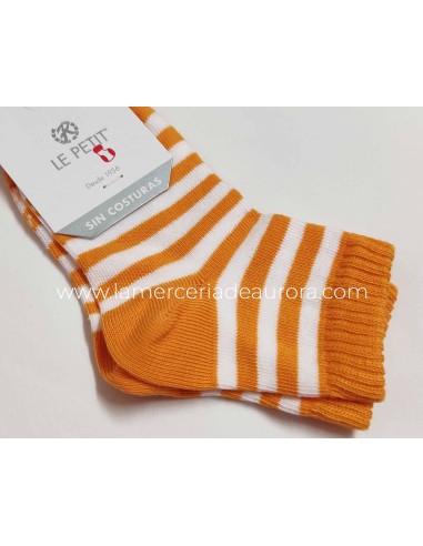 Calcetines Lepetit 253 - AMARILLO POLEN Y BLANCO