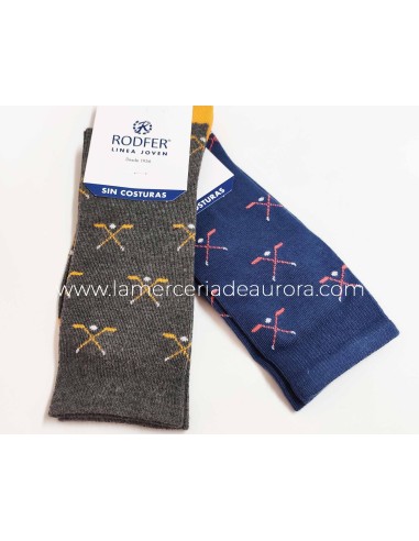 Calcetines 911 de Rodfer - GRIS y AZUL