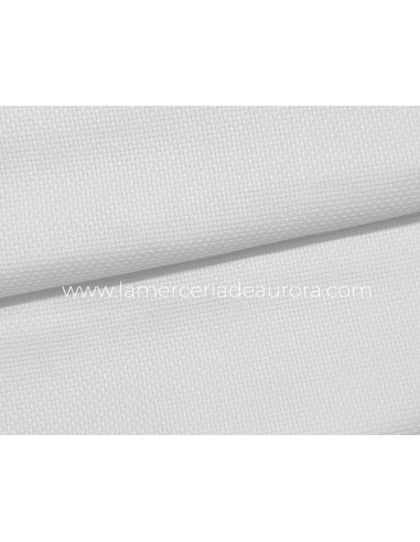 Tela panamá Lidia (aída 5pts/cm) Blanca