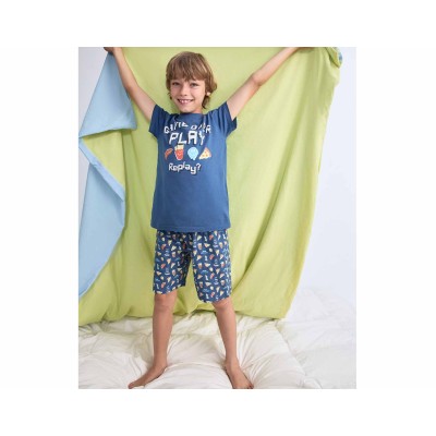 Pijama corto juvenil 26117505 de TOBOGÁN