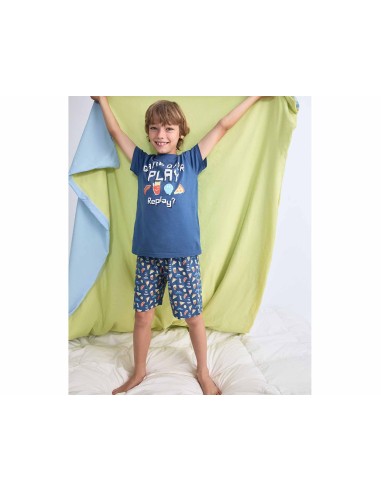Pijama corto juvenil 26117505 de TOBOGÁN