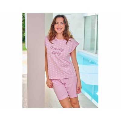 Pijama corto mujer algodón 256035 de Muslher