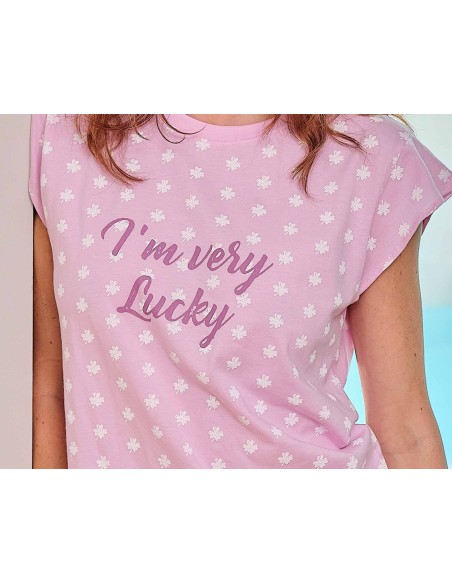 Pijama corto mujer algodón 256035 de Muslher - CAMISETA