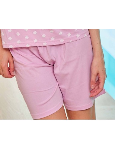 Pijama corto mujer algodón 256035 de Muslher - PANTALÓN