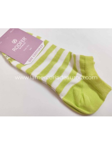 Calcetines mujer 6019 de RODFER - AZUL PISTACHO