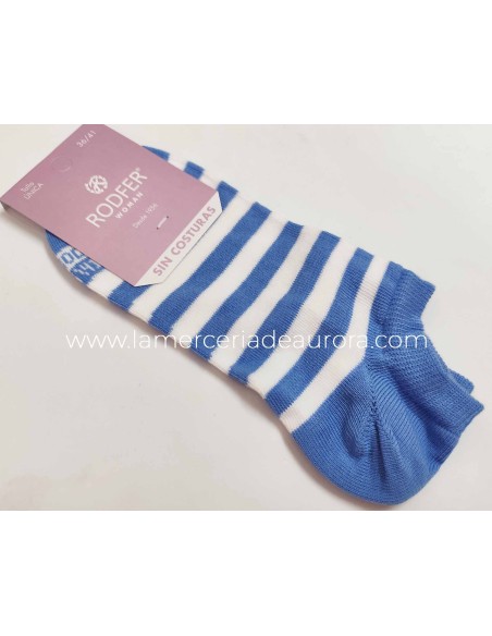 Calcetines mujer 6019 de RODFER - AZUL STEVEN