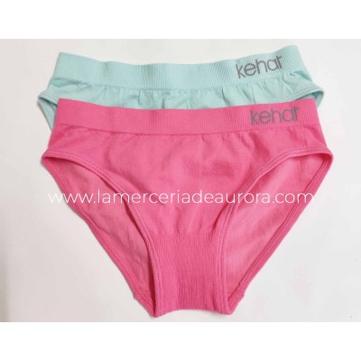 Bragas algodón sin costuras niña (pack 2 uds) de Kehat -... 2