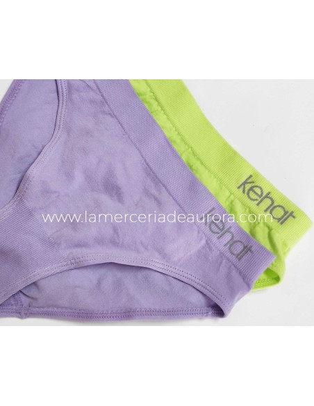 Bragas 282A de KEHAT - MORADO - PISTACHO