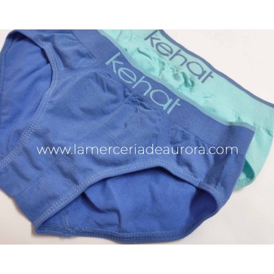 Slip algodón sin costuras juvenil (pack 2 uds) de Kehat -... 2