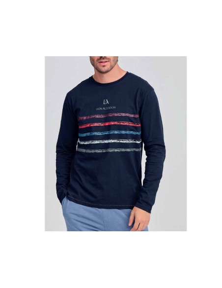 Pijama hombre DA26S302 de DON ALGODÓN - CAMISETA