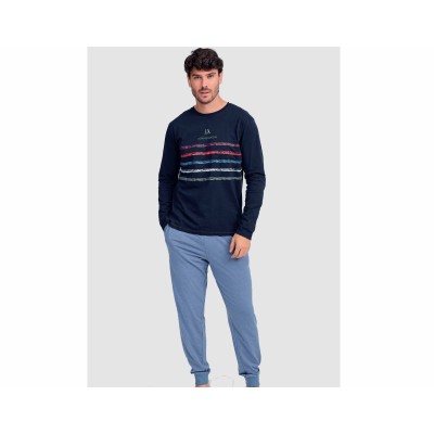 Pijama hombre DA26S302 de DON ALGODÓN