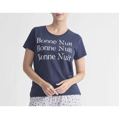 Pijama capri mujer algodón 26119085 de Diassi 2