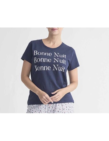 Pijama capri mujer algodón 26119085 de Diassi - CAMISETA