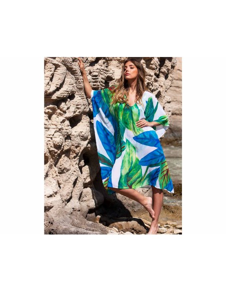 Kaftan 62261 de Deidad, a juego con el bikini.