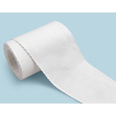 Entredós de Aida blanco para bordar a punto de cruz... 2