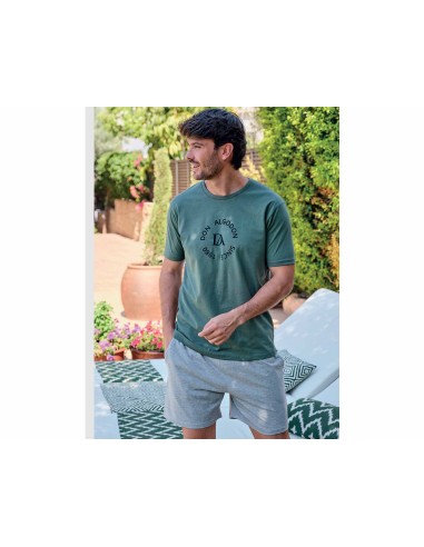 Pijama hombre DA26S301 de DON ALGODÓN