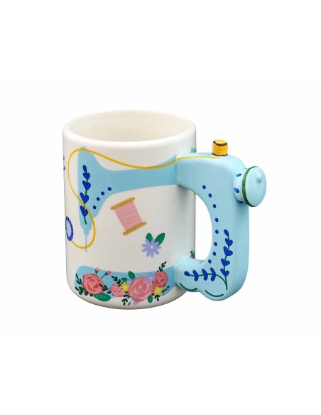 Taza cerámica (400ml) "Máquina de Coser"