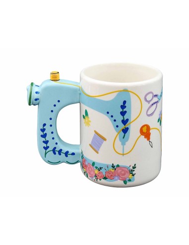 Taza cerámica (400ml) "Máquina de Coser"