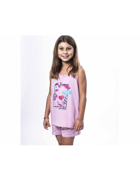 Pijama corto juvenil algodón "Sweet Dreams" de Kinanit