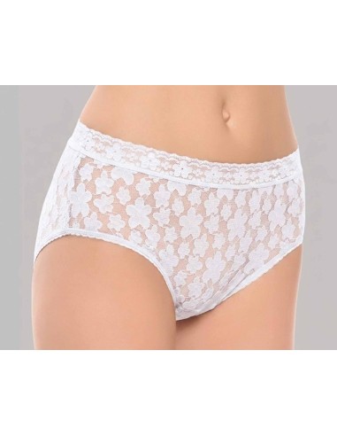 Braga blonda cintura ancha 001 de Naiara - BLANCA