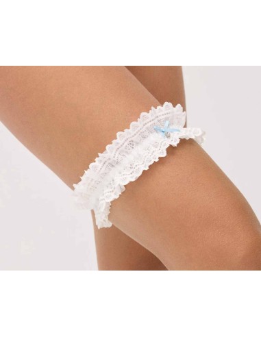 Liga encaje y lazo para novia 10185 de Ysabel Mora