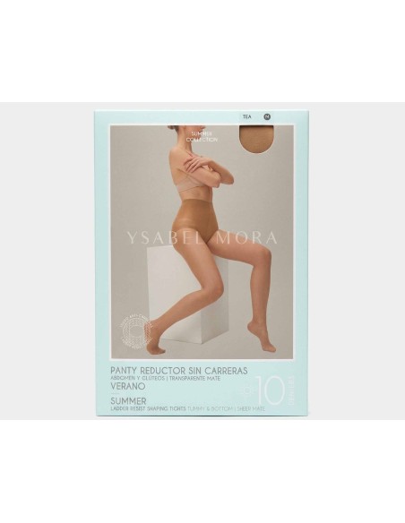 Panty verano reductor sin carreras 10 DEN 16639 de Ysabel Mora · 2 colores ·