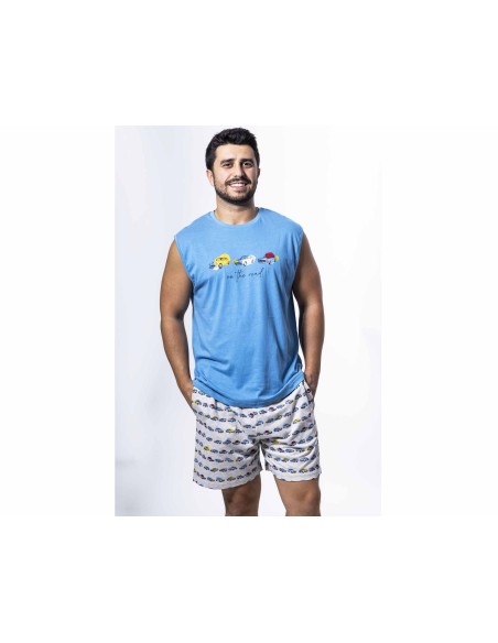 Pijama hombre KN-26652B de Kinanit