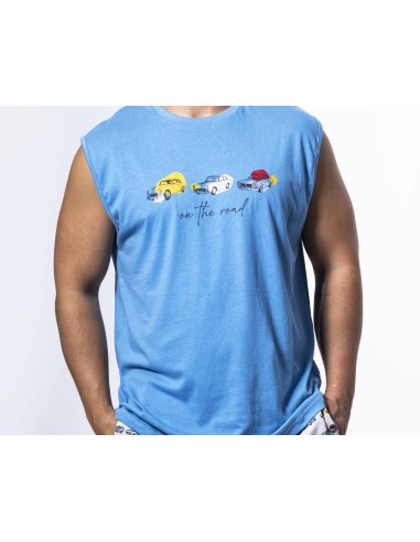 Pijama hombre KN-26652B de Kinanit - CAMISETA