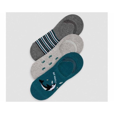 Calcetines invisibles hombre (pack 3 pares) 22978 de Ysabel Mora