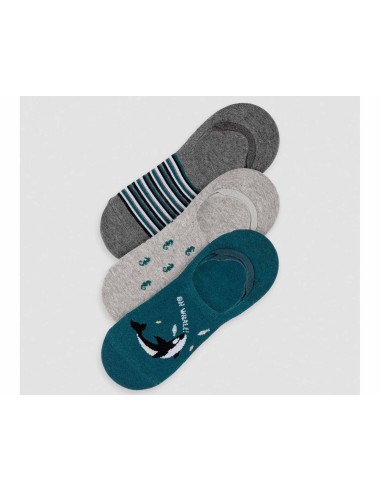 Calcetines invisibles hombre (pack 3 pares) 22978 de Ysabel Mora