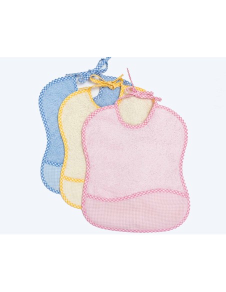 Babero con forma para bordar 179 Ti-tin