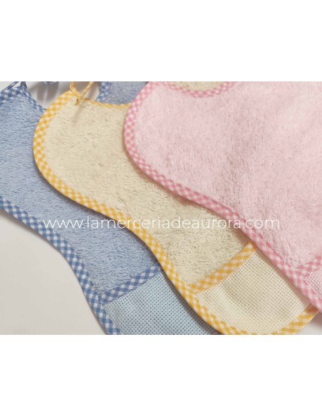 Babero con forma para bordar 179 Ti-tin