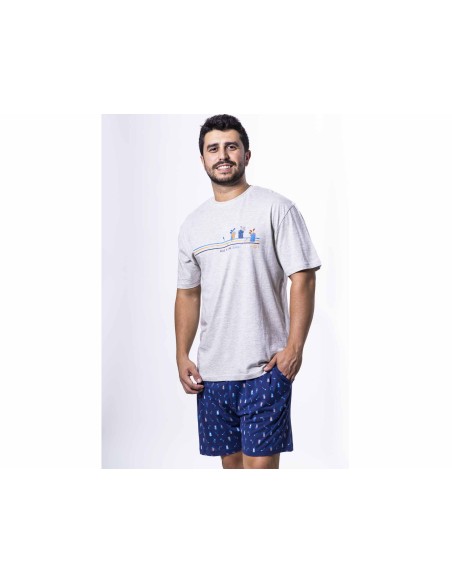 Pijama hombre KN-26647B de Kinanit