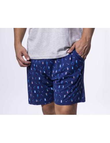 Pijama hombre KN-26647B de Kinanit - PANTALÓN