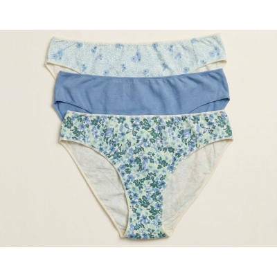 Braga midi (pack 3 uds) Green flower 221 de Waterlemon