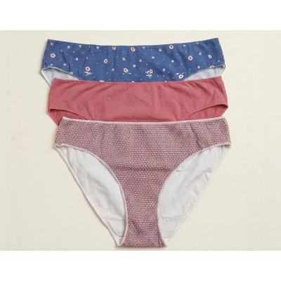 Braga midi (pack 3 uds) Pink flower & dots 221 de Waterlemon