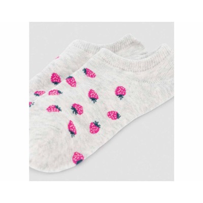Calcetines invisibles mujer "Fresas" 12992 de Ysabel Mora 2