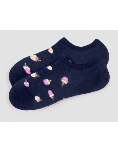 Calcetines invisibles mujer "Helados de fresa" 12992 de Ysabel Mora