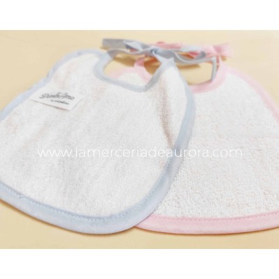 Babero bebé para bordar "Chupete" de Bimbi Amo 2