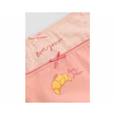 Braga niña algodón "Bon Jour" (pack 2 uds) de Ysabel Mora 2