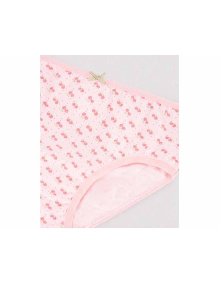 Braga niña algodón "Cerezas" (pack 2 uds) 18462 de Ysabel Mora