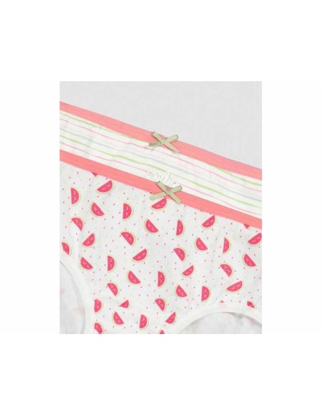 Braga niña algodón "Sandías" (pack 2 uds) 18462 de Ysabel Mora