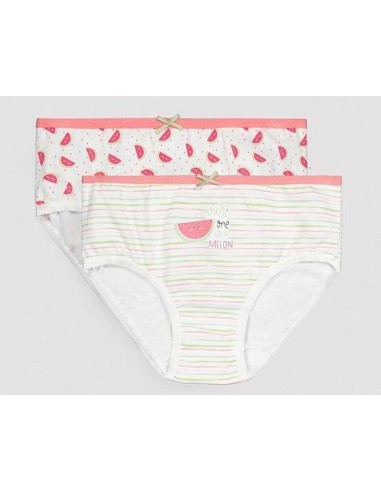 Braga niña algodón "Sandías" (pack 2 uds) 18462 de Ysabel Mora